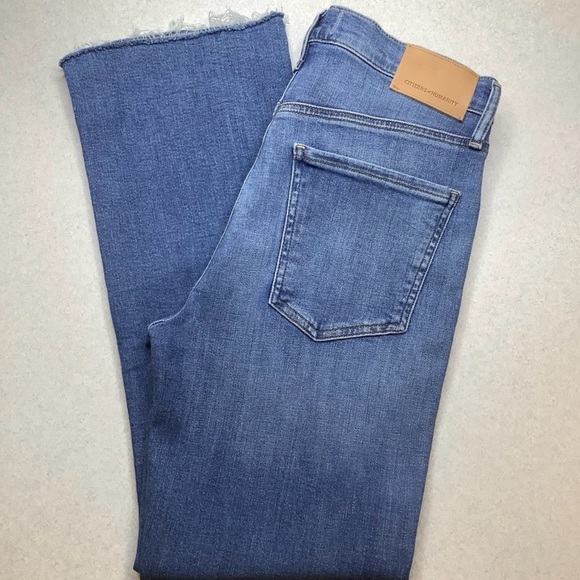 CITIZENS OF HUMANITY Isola Cropped Boot Jean Lawless Size 27 - Picture 3 of 8